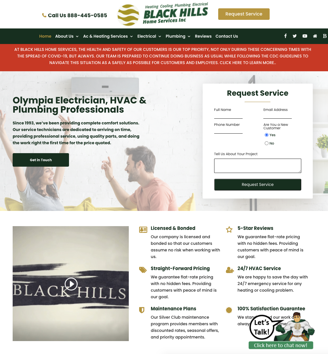 black hills website